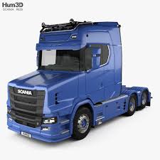 Scania S730 T Tractor Truck 2017 3d Model From Hum3d Com Trucks Used Trucks Cool Trucks