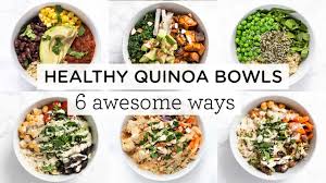 There are hundreds on the market to help people achieve their weight loss goals with whatever diet or exercise plan they're following. Healthy Quinoa Bowls 6 Delicious Ways Simply Quinoa