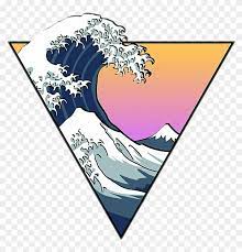 Relax to the vibes of this original coitocg vaporwave great wave off kanagawa, an aesthetic version of the famous classic painting by katsushika hokusai! Wave Aesthetic Arthoeaesthetic Arthoe Vaporwave Vaporwa Aesthetic Wave Free Transparent Png Clipart Images Download