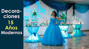 Decoraeventos le brinda la mejor decoración. Decoraciones 15 Anos Modernos Youtube