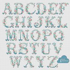 Floral Abc Cross Stitch Pattern Pdf Xsd Download