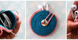 Tig Isi Orgu Kulaklik Kilifi Nalan In Dunyasi Nlndnys Diy Recycling Upcycling Geridonusum Ileridonusum Crochet Recip 2020 Tig Isleri Tig Isi Orguler Orgu