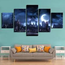 Landscape dark souls concept art. Hd Prints Game Landscape Poster 5 Pieces Canvas Art Dark Souls Pop Painting Home Living Room Modular Picture Framework With Free Shipping Worldwide Weposters Com