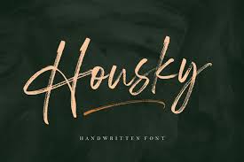 Search for other script and handwritten fonts. Housky Handwritten Font 392894 Script Font Bundles