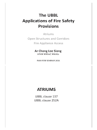 Report by law ubbl malaysia1. Ubbl Application Of Fire Safety Provisions Fire Sprinkler System Fires