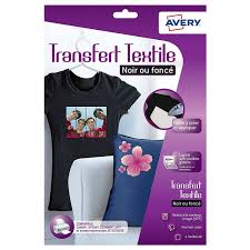 L'impression se limite à moins de 50 t shirt publicitaires. Papier Transfert Pour Coton Noir Ou Fonce C9406 5 Avery Le Lot De 4 Feuilles A Prix Carrefour