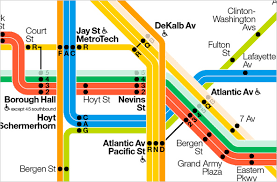 Created an acclaimed version of the subway map, bloomingdale's brown bag. Ahead Of Its Time An Icon Goes Digital