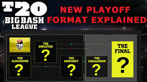 Circuitos nacionales 1 format 2 prize pool 3 participants 4 results 5 match schedule 6 vods & match links 7 media 7.1 streams 8 references top four teams from cnc 2021 season participate single elimination bracket all games are best of five cnc 2021 season playoffs. Big Bash League Bbl Playoffs New Format Explained Fantasy Gyan Youtube