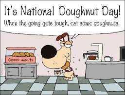 Enjoy the meme 'national donut day guys.' uploaded by s.b.k. It S Not Fitness Friday It S National Donut Day Gif On Imgur