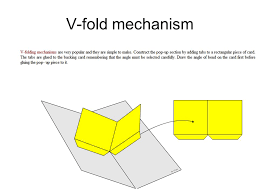 Pop up card v fold this post has been revised and updated. Mechanical Systems What You Need To Know Analyse And Design Simple Mechanical Systems Of The Type Used For Pop Up Cards And Interactive Pages In Educational Ppt Download