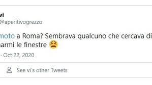 In questi mesi, infatti, nikki dichiara che roma potrebbe essere. Il Terremoto A Roma Che In Molti Hanno Sentito Ma Che Non C E Stato