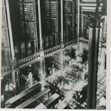 Looking Down At The Reading Area In The Main Hall Cincinnati Library Beautiful Library Cincinnati