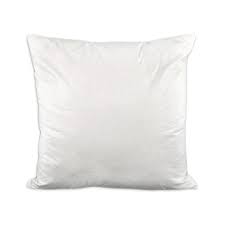 26 inches wide x 26 inches long x 6 inches thick. 26 X 26 Down Pillow Form 5 95