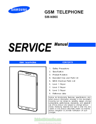 Samsung Galaxy Note 3 Service Manual Sm N900 Service Manual Notebookschematics Com