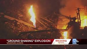 Ground Shaking Explosion Destroys Waukegan Factory