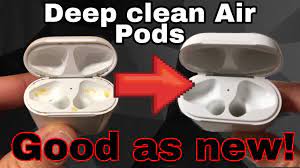 How To Clean Airpods And Case Good As New Get Rid Of Magnetic Dirt From Case Youtube Cleaning Diy Cleaning Hacks Diy Cleaning Products