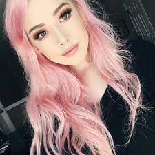 instagram photo by hailie may 4 2016 at 10 59pm utc pink hair hair color pastel pink curls