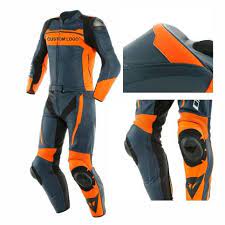 Motorcycle Racing Biker 100 Cowhide Leather Suit Custom Made Motorcycle Suit Cowhide Leather Motorcycle Racing