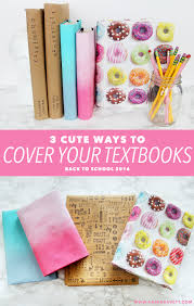 Fold the right edge of the paper in. Diy Cute Back To School Textbook Covers Karen Kavett Textbook Cover School Hacks Diy School Diy