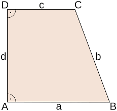Im englischen heißt das trapez trapezium (plural trapezia) und das trapezoid wie im deutschen trapezoid. Datei Rechtwinkliges Trapez Svg Wikipedia