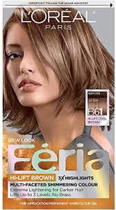 The key to discovering the perfect brown hair color for you (because there's a lot!) is understanding your undertones. L Oreal Paris Feria Multi Faceted Shimmering Permanent Hair Color B61 Downtown Brown Hi Lift Cool Brown 1 Kit Hair Dye Buy Online At Best Price In Uae Amazon Ae