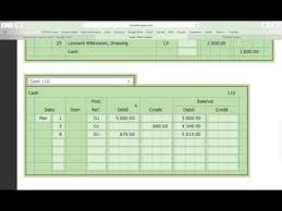 Chapter 4 Posting To The General Ledger Youtube