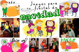 Dinámicas para tus encuentros en línea. 8 Juegos Para Fiestas De Navidad Manualidades Infantiles
