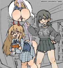 chainsaw man, higashiyama kobeni, power (chainsaw man), pantsu ripper, 2024  - R34 Vault