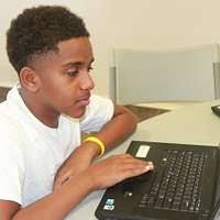 Калеб Аллен, 10 лет, член семьи Форт-Брагг и студент