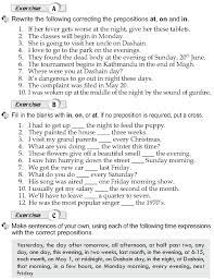 Grade 10 Grammar Lesson 39 At In And On Prepositions Of Time Grammar Lessons English Grammar Worksheets Learn English Vocabulary
