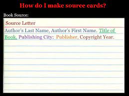 The templates won't fill every need. Note Cards And Source Cards Formal Observation 2
