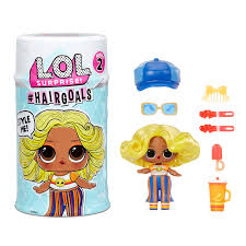 Surprise tots dolls from series 1, 2, 3, glitter, glam glitter, eye spy series, makeover series #hairgoals and bling series. L O L Surprise Hairgoals Series 2 Doll With Real Hair And 15 Surprises Toys R Us Canada
