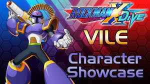 Mega Man X DiVE Beta - Vile Showcase: Gameplay, Skills & 3D Model - YouTube
