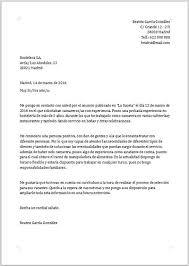 Ejemplo De Carta De Presentacion Para Camarero