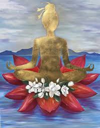 Inner Peace Flows Through Nature Vibes Art Print Nature Art Drawings Art Painting Art Projects