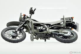 再生産 陸上自衛隊にも採用される偵察用車両 カワサキ klx250 の模型 バイクのニュース 陸上自衛隊 カワサキ 偵察