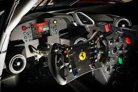 And the interior is all business. Ferrari 488 Gt3 John Bowe Past Blast