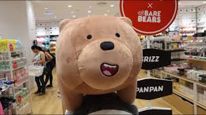 We Bare Bears in the MINISO stores Australia - YouTube