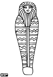 The egyptians were deeply interested in spiritual matters, so the mummification. How To Draw A Egyptian Coffin