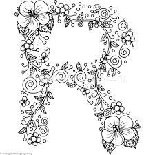 The theme of each letter is from our popular alphabet flash cards. Hand Drawn Mandala Letter R Novocom Top