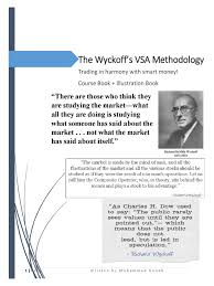 As part of our wyckoff course release in march, we are throwing in an optimized version of our wyckoff wizard indicator coded by our professional team. The Wyckoffs Vsa Methodology Pdf Exchange Rate Foreign Exchange Market