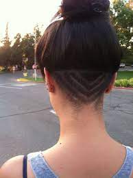 Shorn Nape On Tumblr Hair Styles Undercut Hairstyles Undercut Long Hair