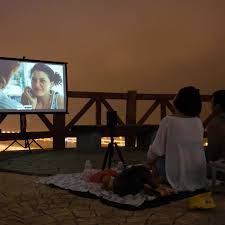 Create Your Own Camping Movie Theater