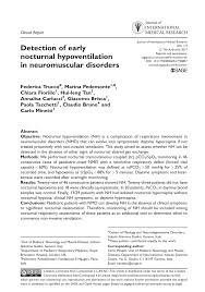 Deploying on google cloud platform. Pdf Detection Of Early Nocturnal Hypoventilation In Neuromuscular Disorders