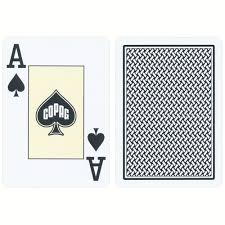 COPAG Karten Texas HoldEm Gold Jumbo Index blau - playingcards.de