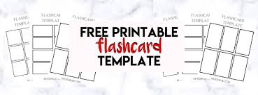 Prime or composite math flash cards. Printable Flashcard Template Kate Shelby