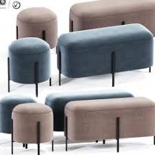 Shop allmodern for modern and contemporary bedroom ottoman bench to match your style and budget. Bes Besana Modern Contemporary Tufted Ottoman Bench Seat Pouf 3d Models Stlfinder