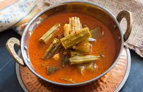 Konkani Style Maskasangi Magge Koddel Recipe Drumstick And Mangalore Cucumber Curry Recipe Recipes Curry Rasam Recipe