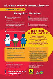 Mendapatkan beasiswa saat berkuliah atau untuk melanjutkan pendidikan rasanya menjadi impian banyak orang. Perkongsian Halatuju Kerjaya Kaunseling Cinta Orang Kelainan Upaya Biasiswa Sekolah Menengah Tingkatan 1 Dan 4 2016 Yayasan Pahang