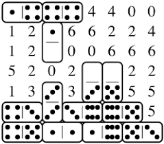 This is how you make a fun cardboard puzzle. Three Ways To Solve Domino Grids The Mathematica Journal